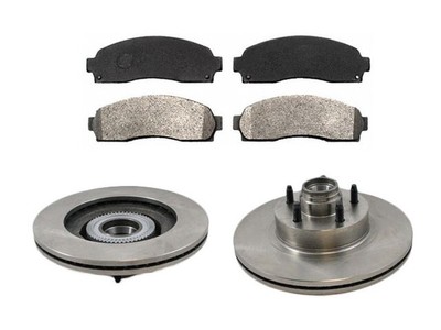 Front Brake Pad and Rotor Kit For 2001-2005 Ford Explorer Sport Trac JS876WS