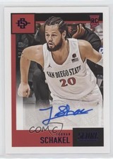 2021-22 Chronicles Draft Picks Score Rookie Purple 12/49 Jordan Schakel Auto 4xw