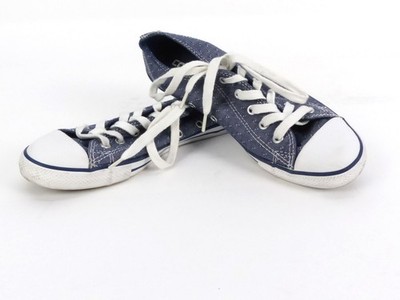 Converse Chucks Damenschuhe Sneaker Gr. 37,5 Blau Textil Low Top 547310C (15093)