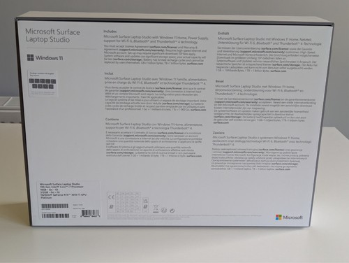 Microsoft Surface Laptop Studio i7-11370H 16GB RAM 512GB SSD 3050 Ti - Free Pen! - Afbeelding 18 van 20
