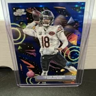 2025 Topps Chrome Cosmic Caleb Williams Blue Moon Refractor #/99 Bears