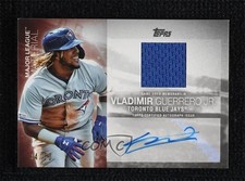 2020 Topps Major League Material Auto /50 Vladimir Guerrero Jr #MLMA-VGJ Auto