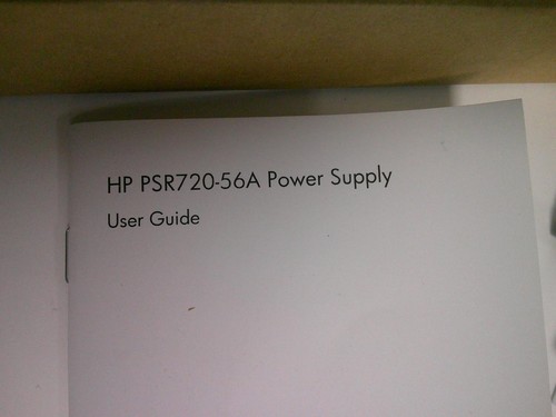 New HP JG544A X362 720W AC PoE Power Supply - Photo 3/5