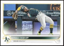 2022 Topps #114 Tony Kemp Oakland Athletics