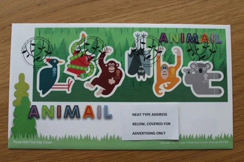 GB - 2016 Animail Characters Miniature Sheet FDC Truro Cancel UK P&P Free
