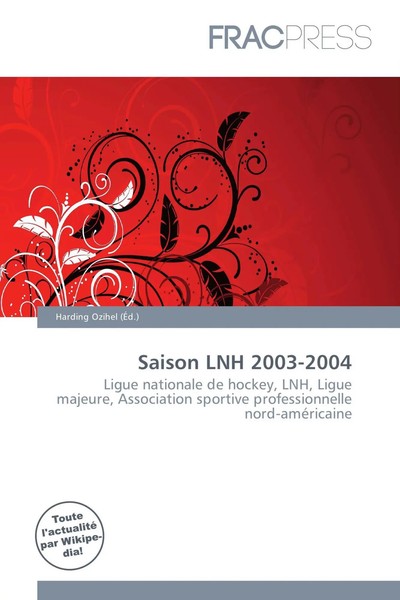 Harding Ozihel | Saison Lnh 2003-2004 | Taschenbuch | FranzöSisch (2026)-image