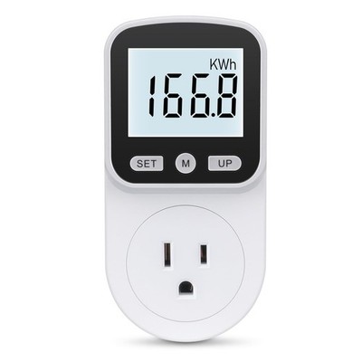 Upgraded Watt Power Meter Plug Home Energy Monitor Electricity Usage Teste
