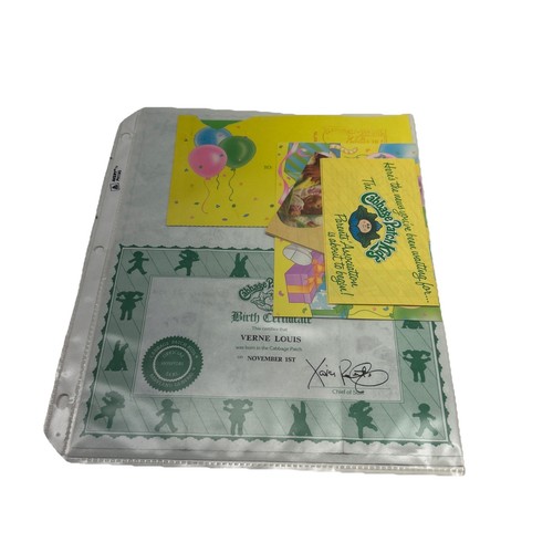 Toppa cavolo marinaio vintage 1985 bambini con documenti/certificato nascita originale - Foto 9 di 9