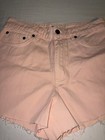 Billabong High Tides Denim Cut Off Shorts Size 30 Dusty Peach NEW W/ Tags $59.95 — photo 6
