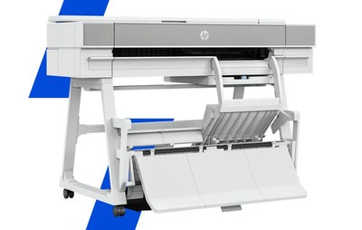 HP DesignJet T950 36-in Printer  CAD Color Plotter E-Size Plans Blueprint Wide