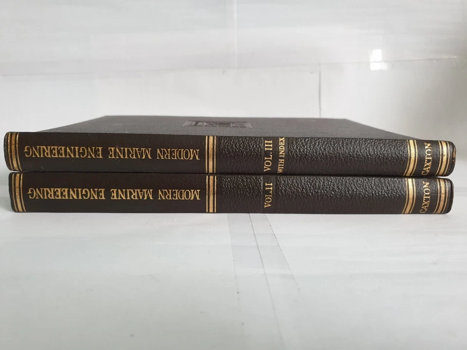 Modern Marine Engineering Volumes II & III by A.C. Hardy, 1948 Caxton Publishing - Image 3 of 4