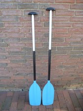 2 Stechpaddel Paddel Bavaria Boote für Kanadier 145 cm und 140 cm lang