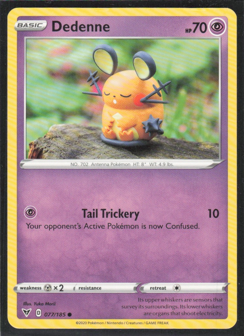 2020 Sword & Shield - Vivid Voltage Dedenne Basic/Common #77