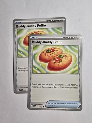 X2 Buddy-Buddy Poffin 144/162 SV05: Temporal Forces Regular Pokémon TCG 