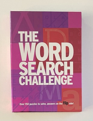 The Word Search Challenge Book Parragon UK 2009 Over 150 Puzzles - New