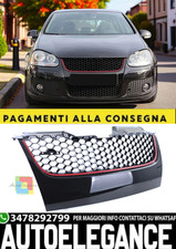 💫 Griglia Sportiva a Nido d'Ape senza Stemma per VW Golf 5 GTI 2003–2009 💫