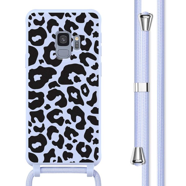 Imoshion SilikonhüLle Design Mit Band Samsung Galaxy S9 - Animal Lila-image
