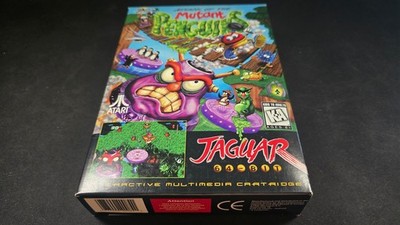 Attack of the Mutant Penguins Atari Jaguar EXMT+ condition COMPLETE n box!