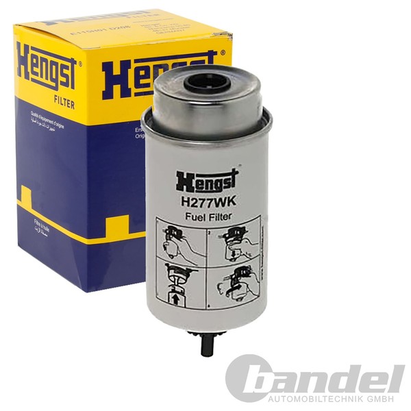 Hengst Filter Kraftstofffilter Filtereinsatz | H277WK-image