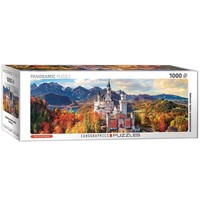 Schloss Neuschwanstein Im Herbst,