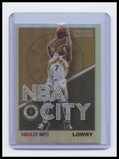 2019-20 Hoops Premium Stock #4 Kyle Lowry NBA City Holo