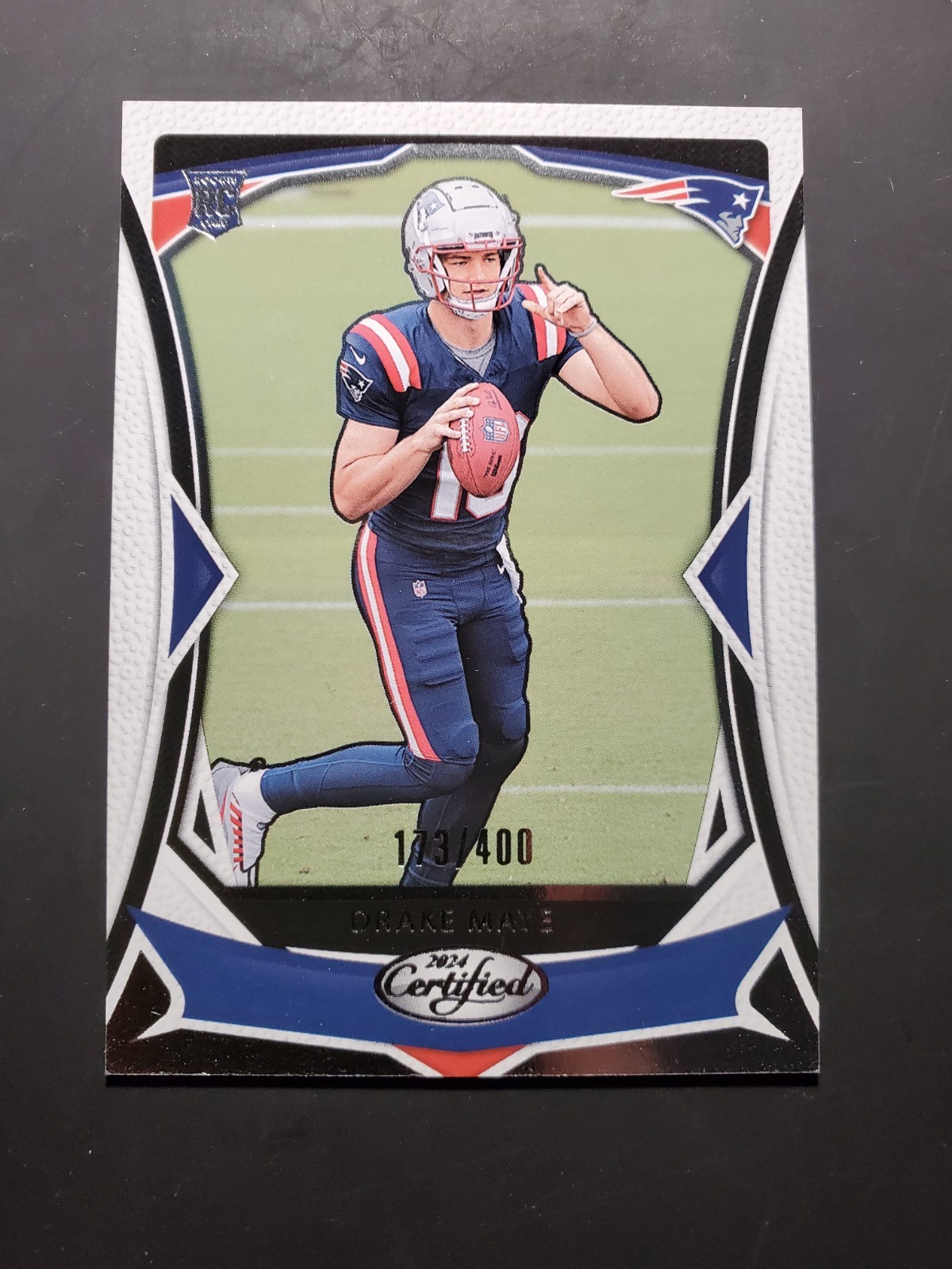 2024 Panini Certified Drake Maye RC #103 New England Patriots /400 Rookie