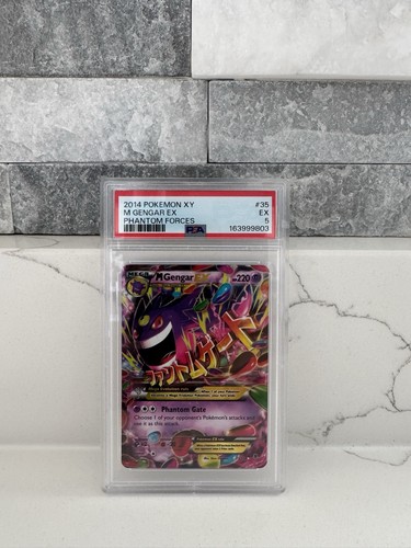 M Gengar-EX graded PSA 5 for sale on eBay