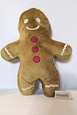 Target Bullseye Playground Christmas Gingerbread Pillow Cookie Decor