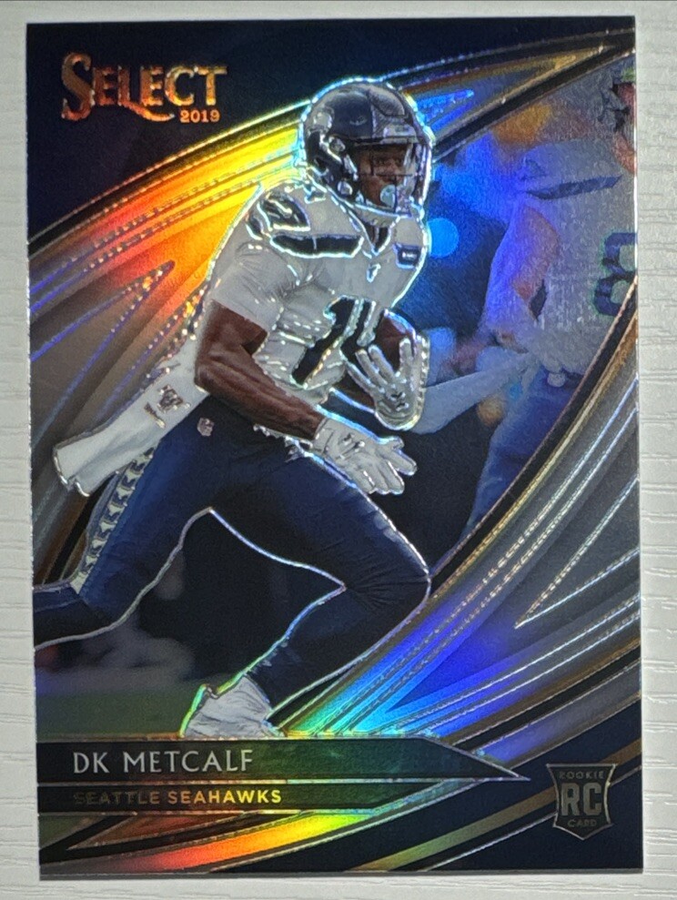 DK Metcalf 2019 Panini Select Field Level Silver Prizm #207 Rookie RC