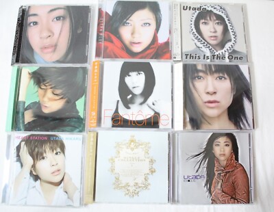 Hikaru Utada CDs set, selectable Japanese audio CDs,  Limited editions, etc. #40