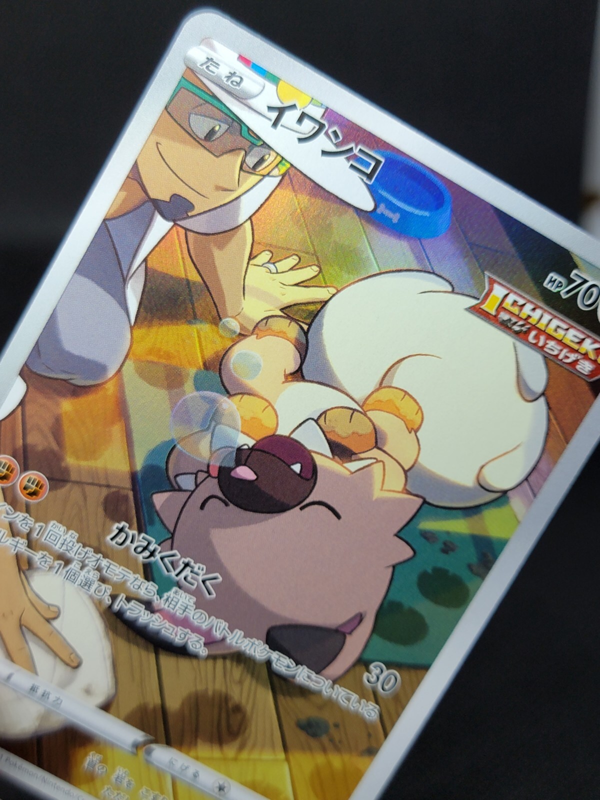 Pokemon Card Japanese VMAX Climax s8b Rockruff 202/184 CHR Holo - NM