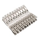 <!--F#f_0-->Clothes Clips Pegs Laundry Clothespins Pins Stainless Steel Hanging Hook Kit<!--F/-->