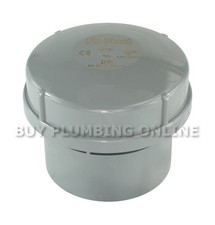 FloPlast Durgo Air Admittance Valve 110mm AV110 Grey - Solvent Weld / Glued