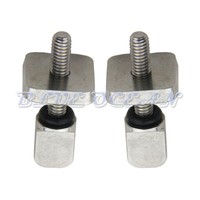 10pcs Surf Longboard Sup Center Sliding Fin Box Plate Smart Stainless Screw 10pcs Surf Longboard Sup Center Sliding Fin Box Plate Smart Stainless Screw