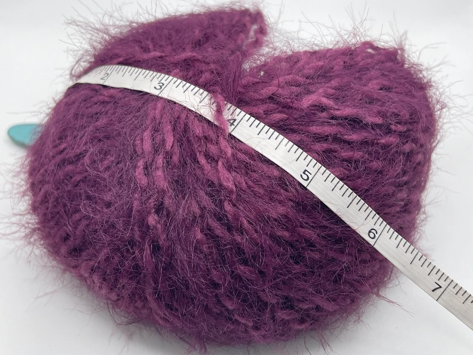 Merlot Merino Fur 82443 Ice Yarns  Superwash Merino Wool & Nylon 50gr 164yds - Image 4 of 4