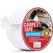Heavy Duty Double Sided Carpet Tape 2X30Y Suitable for Such as Fixing Carpets, T