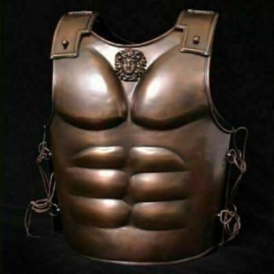 Mittelalterlich Nachstellung Körper Armor Brustpanzer Brust Platte Metall Jacke
