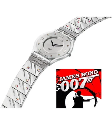 ORIGINAL 007 James Bond Swatch Skin ZAO / DIE ANOTHER DAY ungetragen - Bild 1 von 4
