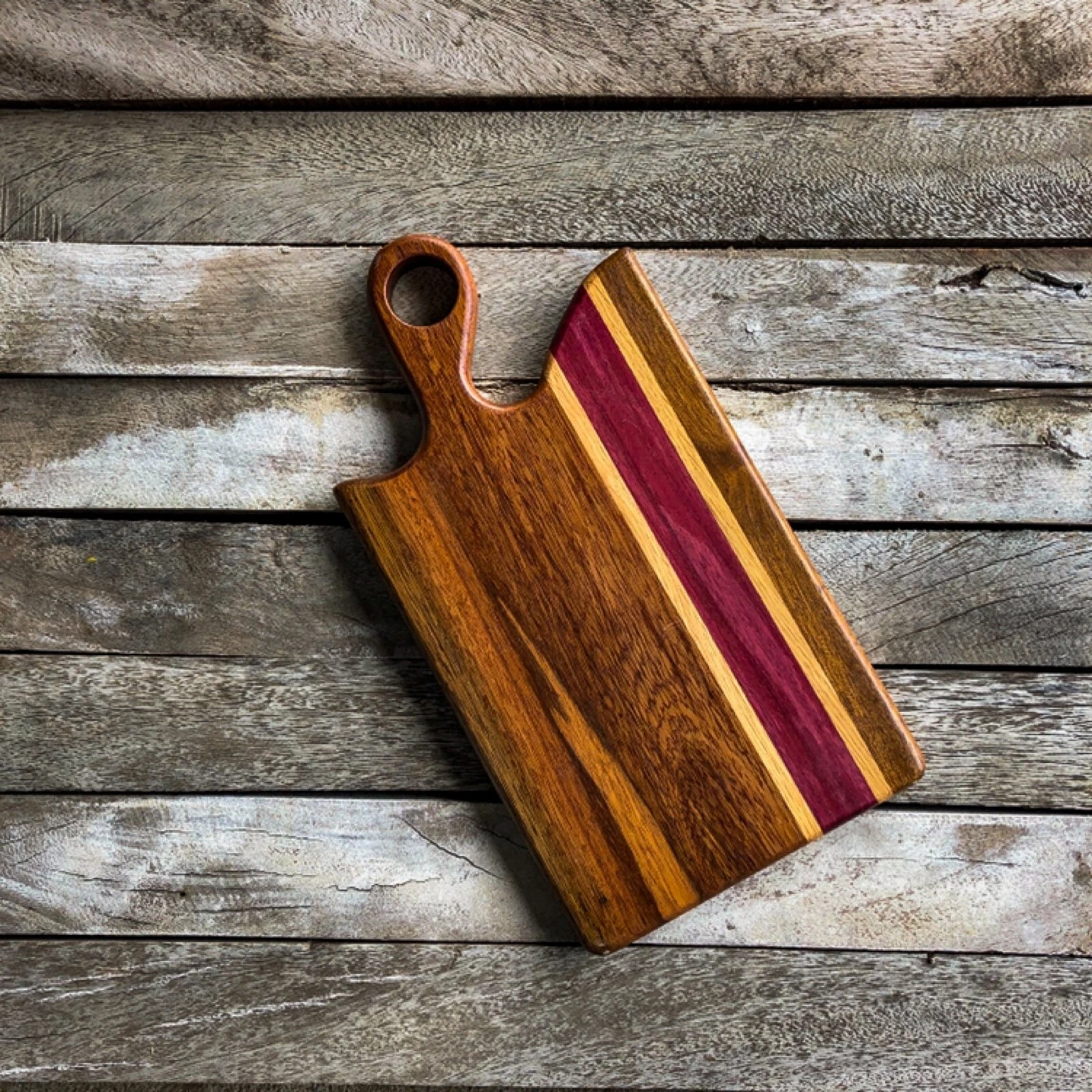 Cricket Rustic Charcuterie Cutting Board Set with Handle
