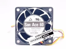 1PCS Sanyo 6025 6CM 9G0612H40051 12V 0.5A Violent DC Cooling Fan.