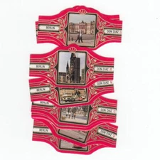 12 cigar bands Don Diaz Berlin Germany red iss in  small