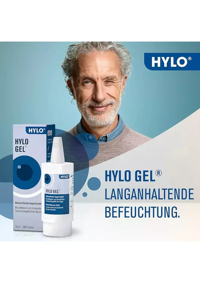 8 X Hylo Gel Ursapharm 10ml Hyaluronic prescriptionfree eye drops eBay