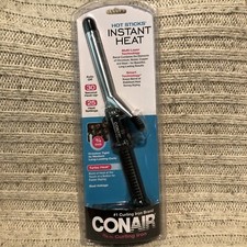 NEW Conair Hot Sticks Instant Heat 3/4 Inch Hot Brush Curling Iron Black