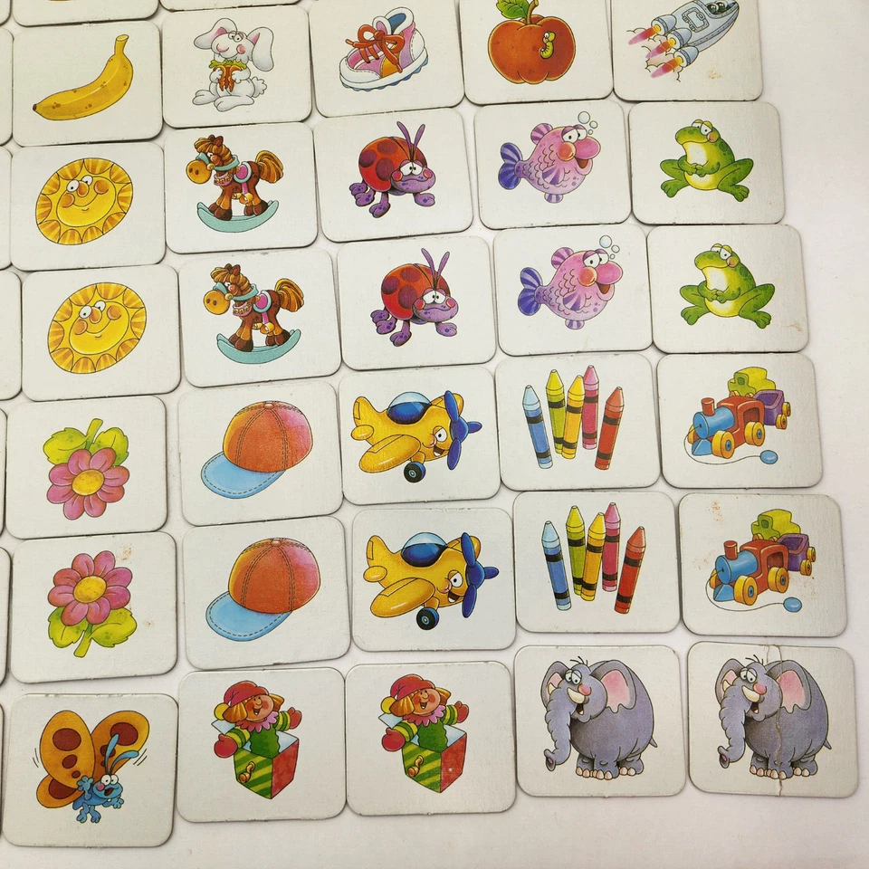 Vintage Original Memory Game 1996 Picture Cards 36 Pairs Replacement NO BOX - Image 4 of 4