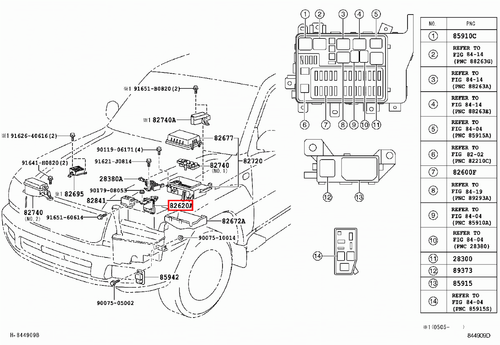 Genuine Toyota LandCruiser 105 100 Series HZJ FZJ UZJ HDJ Fusible Link Block - Picture 10 of 10