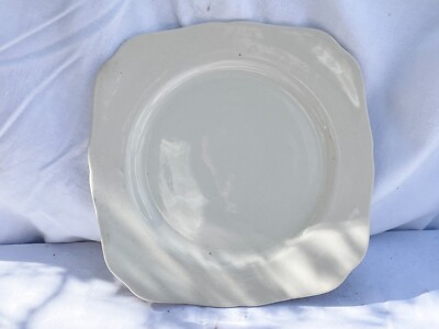 VINTAGE H&K TUNSTALL DINNER PLATE SEMI PORECLAIN