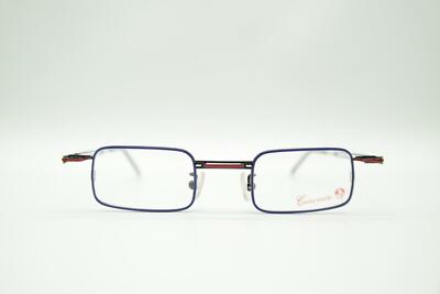 Vintage Casanova RVC-12 Mehrfarbig oval Brille Brillengestell eyeglasses NOS