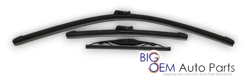 Juego de escobillas limpiaparabrisas de ventana delantera trasera 13-22 Encore 15-22 Trax pasajero fabricante de equipos originales Foto 2 de 4