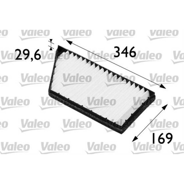 Valeo Innenraumfilter Partikelfilter FüR Peugeot 206 CC 2D 2A/C 698488-image