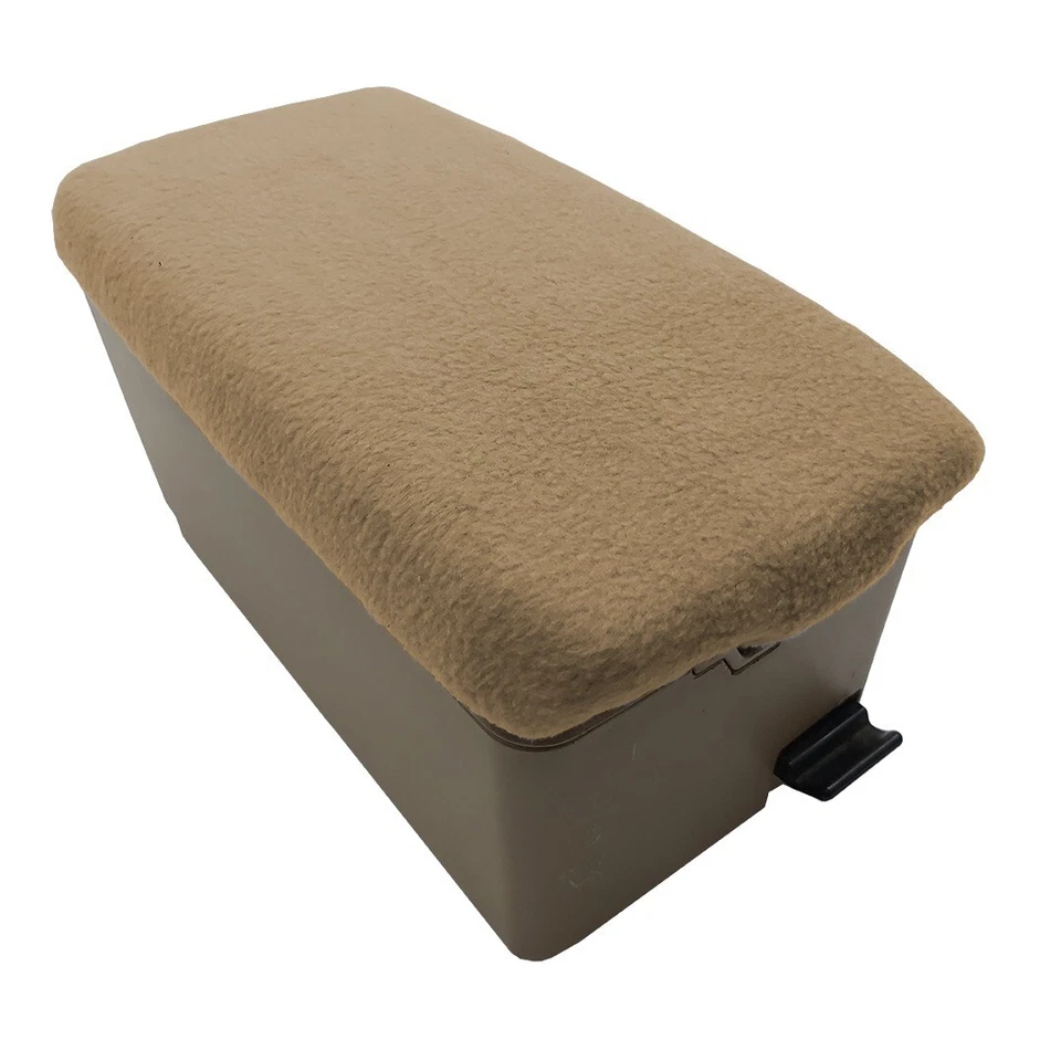 Tapa de consola reposabrazos cubierta protectora polar para Subaru Forester XT 03-08 beige Foto 2 de 4